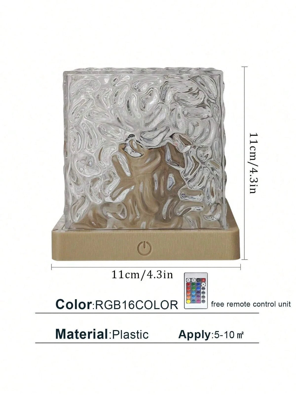 LumiCube - Lampka Ambient Light tworząca efekt fal i chmur