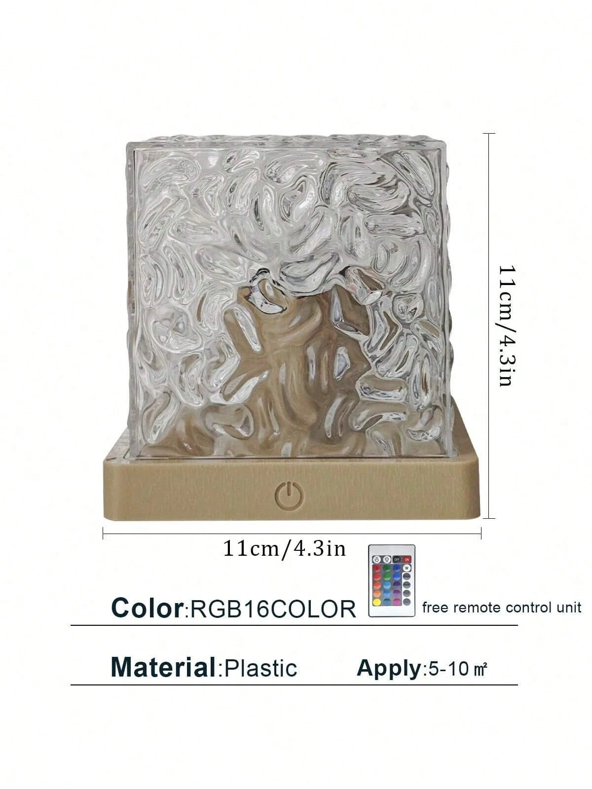 LumiCube - Lampka Ambient Light tworząca efekt fal i chmur