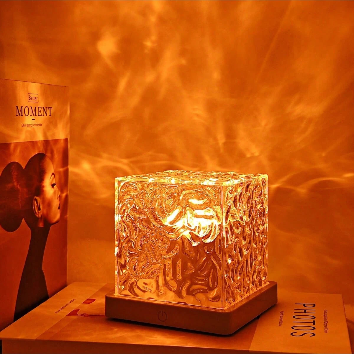 LumiCube - Lampka Ambient Light tworząca efekt fal i chmur