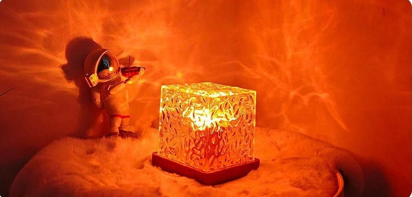 LumiCube - Lampka Ambient Light tworząca efekt fal i chmur